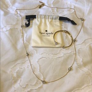Kate Spade Necklace & Bracelet Set